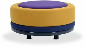 Adrenalina Пуф из круглой ткани с обивкой Mercury