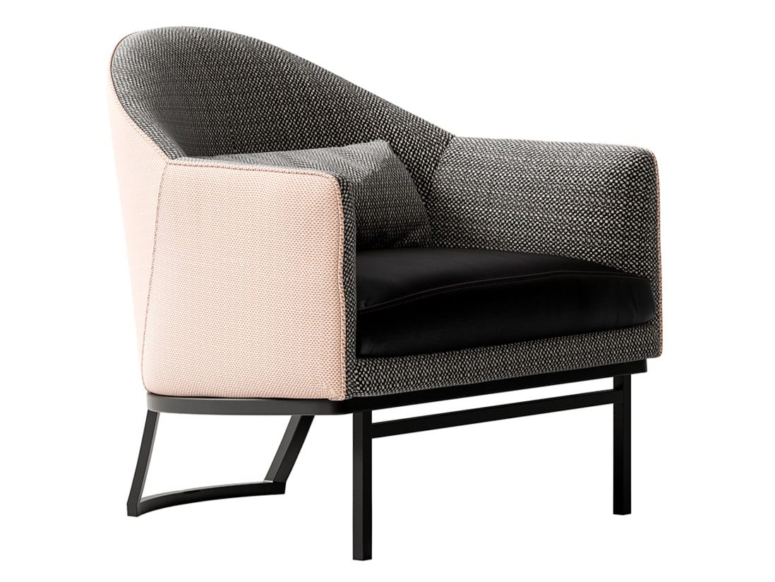 Тканевое кресло с подлокотниками CPRN HOMOOD Шестое чувство ARCH-00066920 - Вид №1