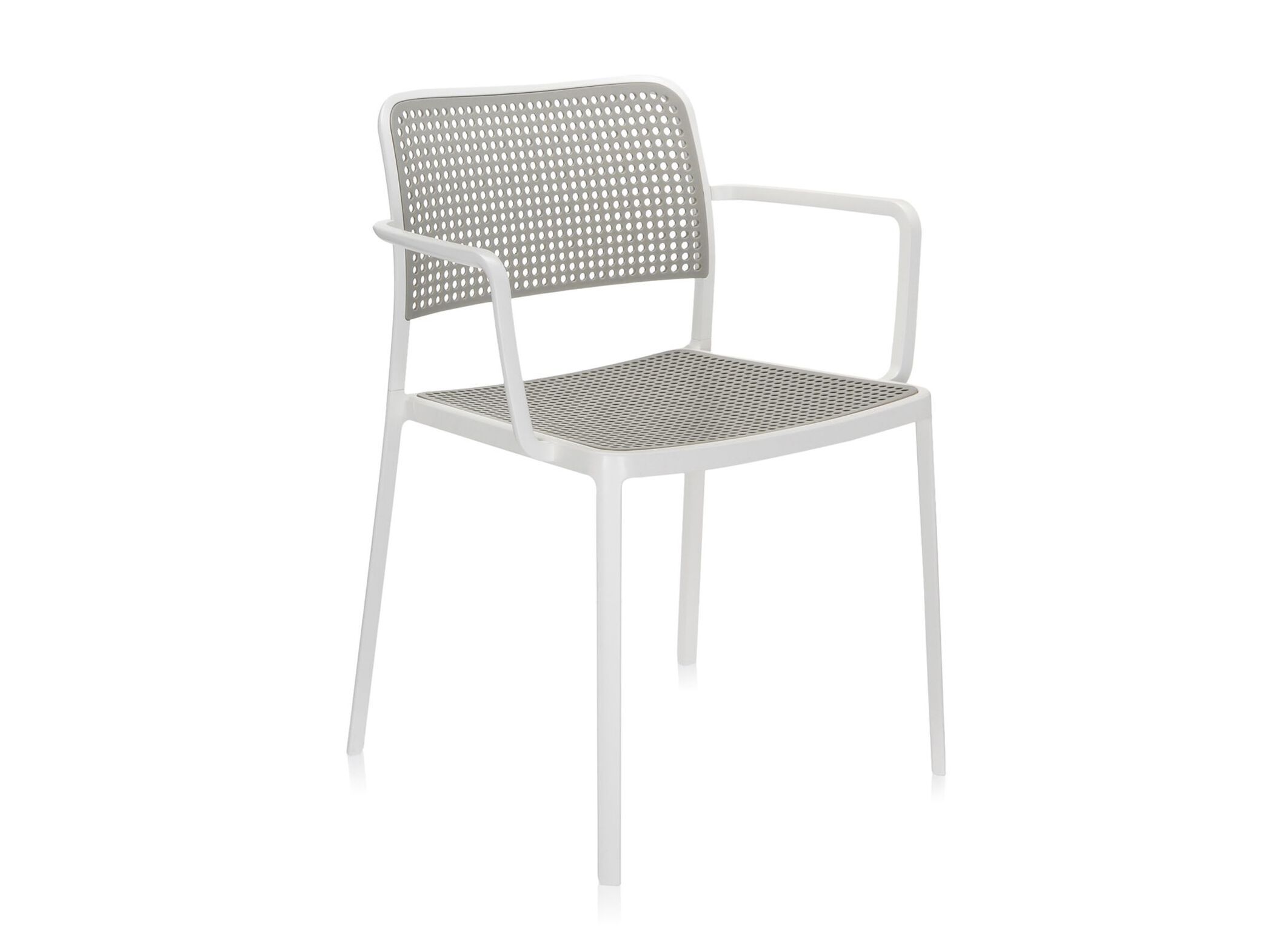 Алюминиевый штабелируемый стул с подлокотниками Kartell AUDREY ARCH-00131183 - Вид №34