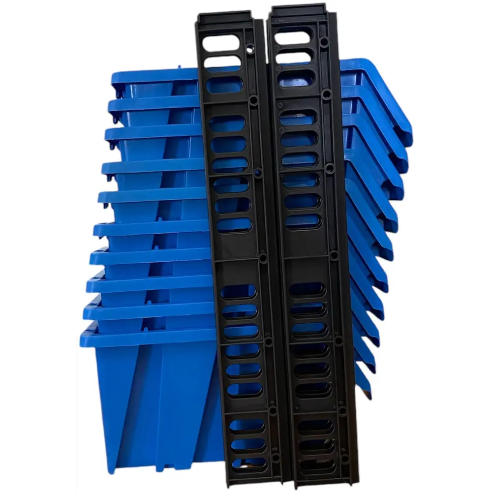 Лоток Accurate ЛМ-5-225-10 22.5x15.5x12 см пластик цвет синий, 10 шт STLM-2019253 - Вид №1