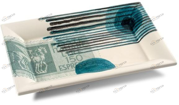 MARIONI Поднос керамический прямоугольный Postcard 01153gg