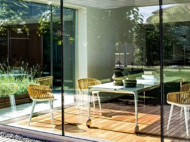 Magis Алюминиевый обеденный стол на колесиках sun-id-1392361 - Вид №1