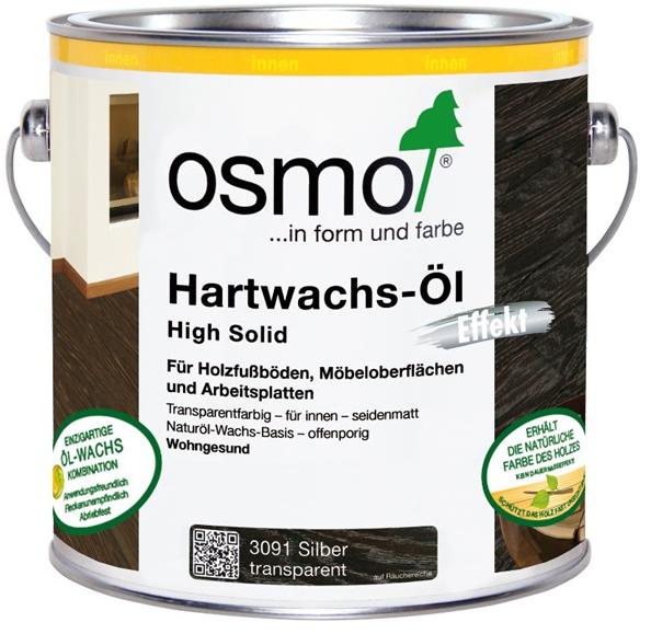 Osmo Имитация твердого масляно-воскового серебра для дерева  3091  - Вид №1