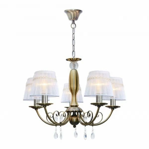 Подвесная люстра Toplight Gertrude TL1138-5H TOPLIGHT ДИЗАЙНЕРСКИЕ, GERTRUDE 187781 Белый