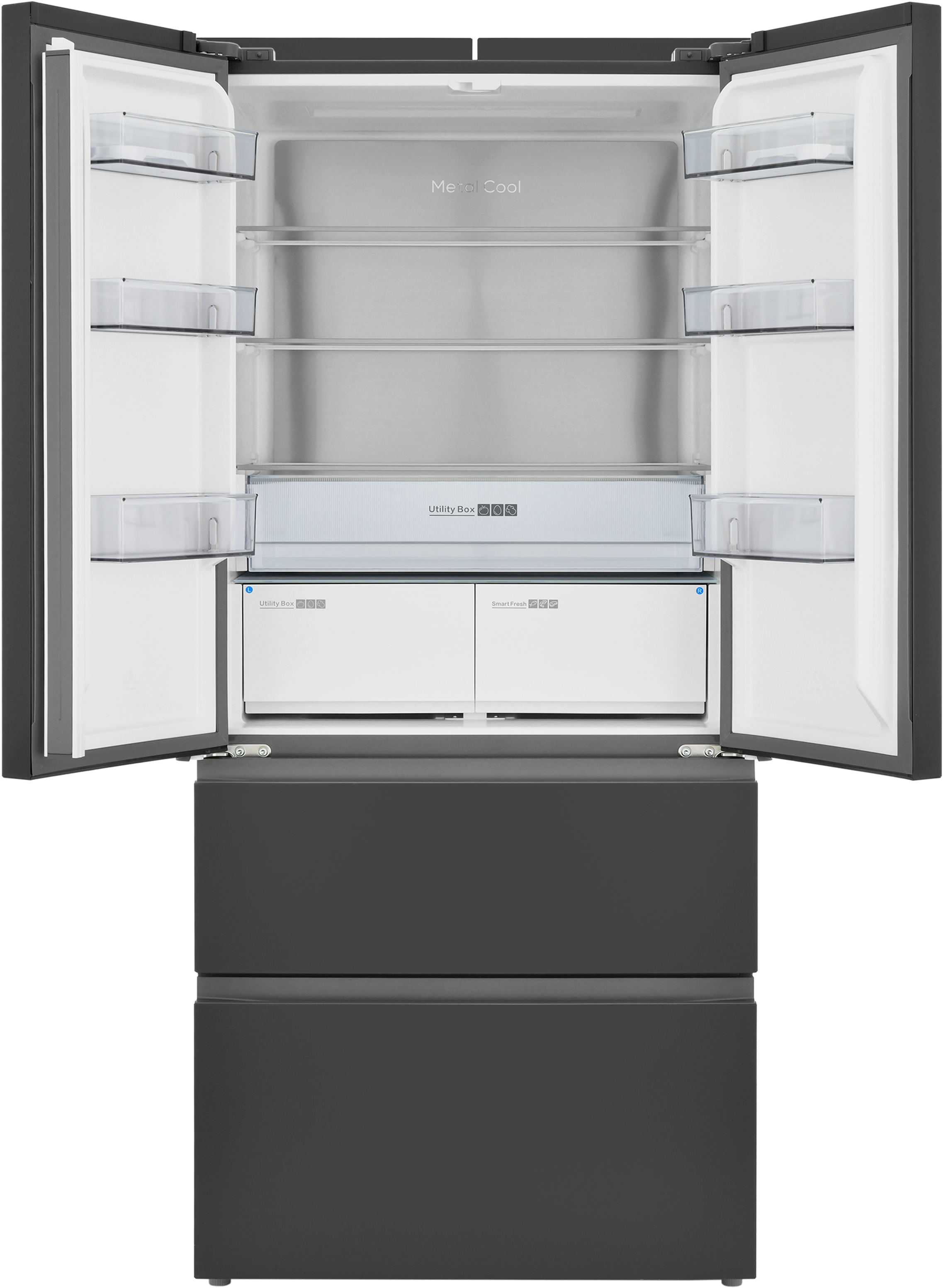 9235922 Холодильник многодверный   ZUGEL ZRFDI470XB Slot-In черный STDN-0091085 - Вид №1