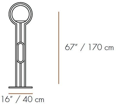 UTU Soulful Lighting Торшер из металла Frame Santreyd sun-id-1352229 - Вид №3