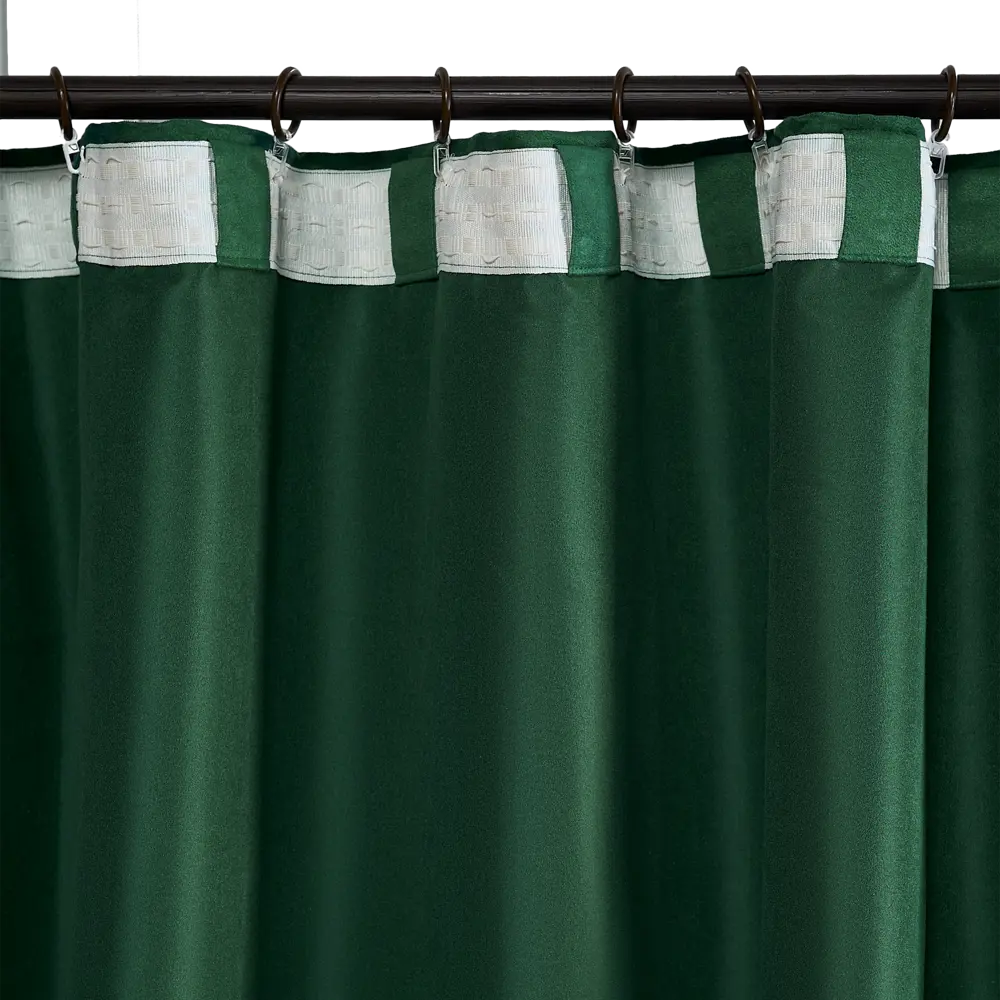 KREAFORTA Manchester - бархатная штора изумрудного цвета 200x280 см 89401549 STLM-1569132 - Вид №4