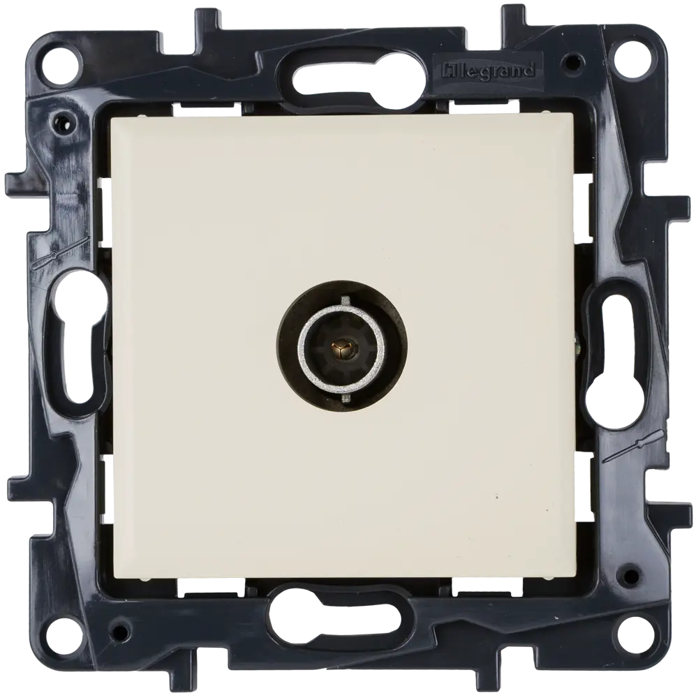 ТВ-розетка Legrand Structura для цифрового телевидения, слоновая кость 82064683 STLM-0018667