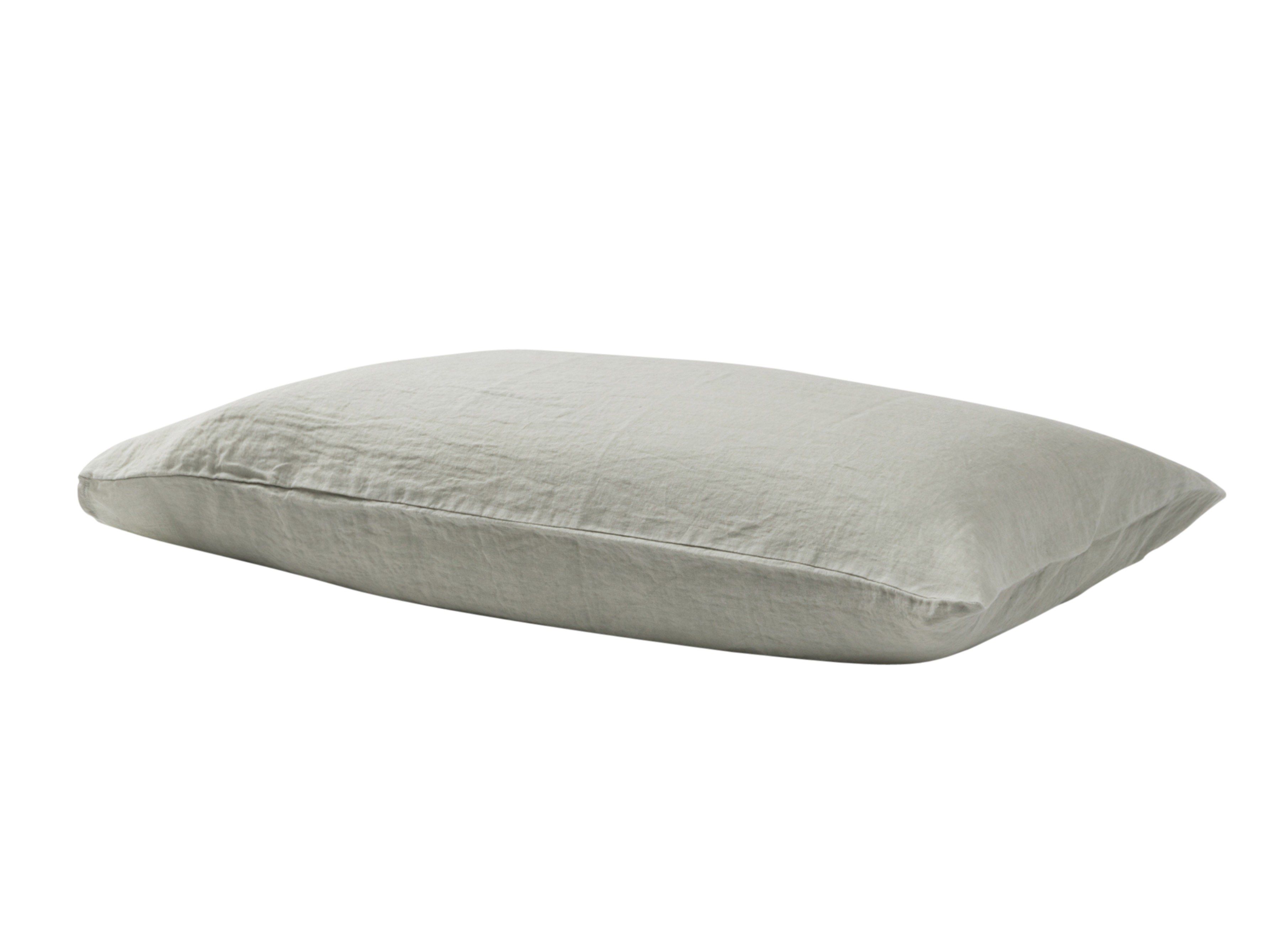 Льняная однотонная наволочка Lanerossi LIPARI ARCH-00093330 - Вид №4