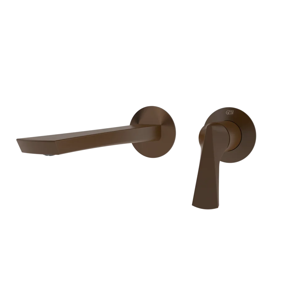 Смеситель для умывальника 72088 845 Gessi Ventaglio ТЕМНАЯ БРОНЗА 72088845