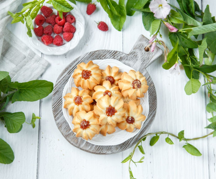 5196 Печенье Курабье Вкусляндия 