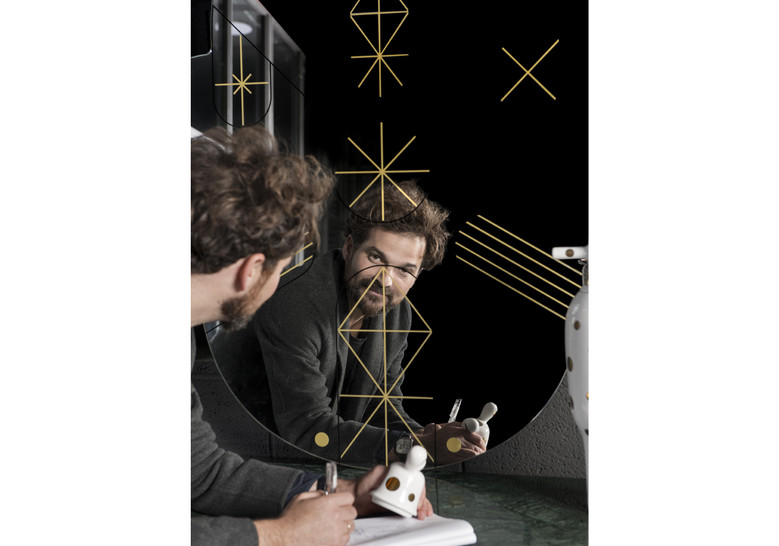 076793 Зеркало Big Kong BD Barcelona Design King Kong 