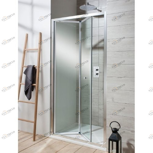 Дверь Bifold 900mm с боковым экраном 900mm Britton Burlington EBFSC0900, ESPSC0900 