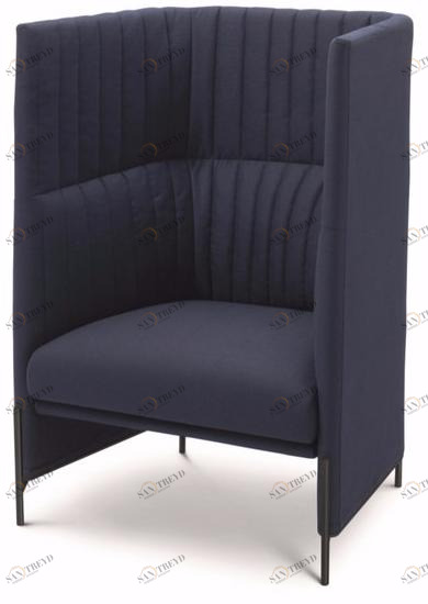 arflex Кресло с высокой спинкой и стеганной обивкой Algon sun-id-1457292