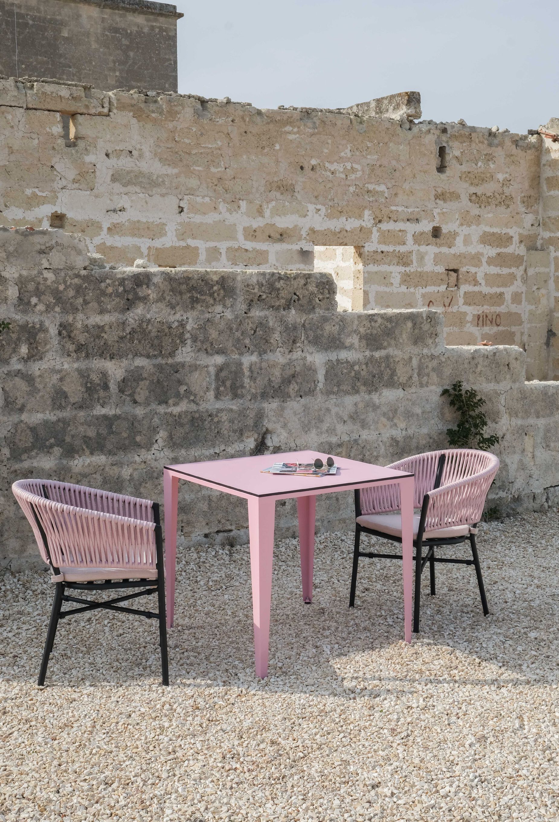 Квадратный садовый стол DRIGANI плоская поверхность ARCH-00116391 - Вид №1