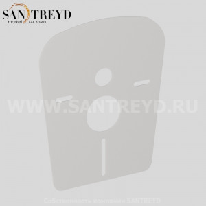 PU001 Звукоизоляционная прокладка 36 см белая Globo ACCESSORIES Италия Ceramica Globo