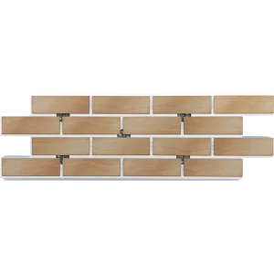 Термопанель рядовая Мосстрой-31 Brick House бежевый 118x41x5 см