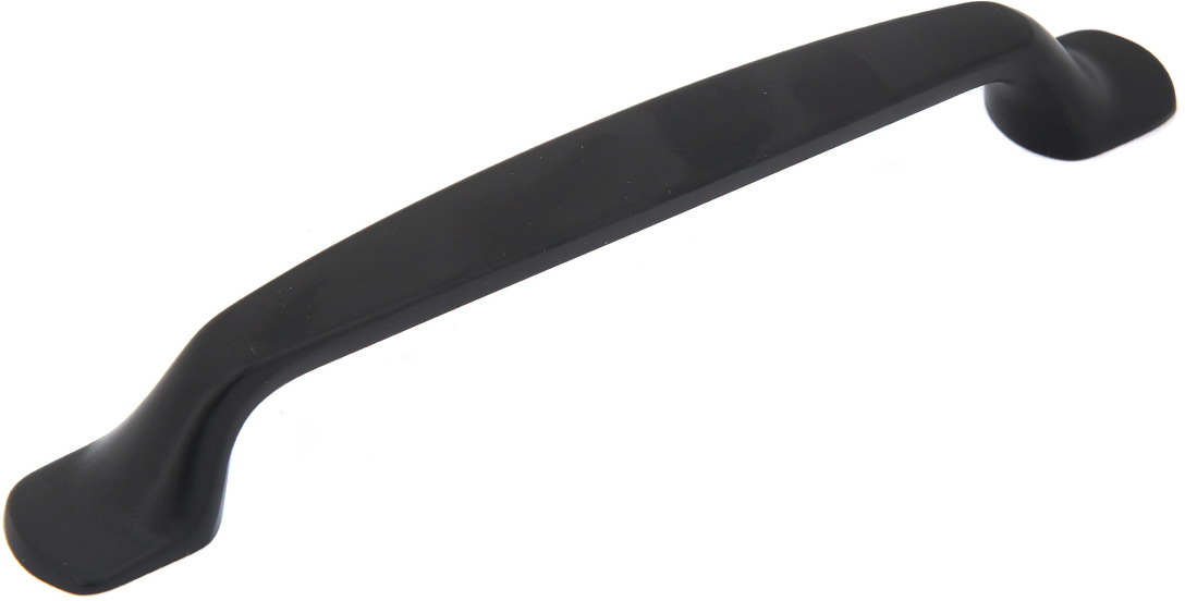 83431427 Ручка-скоба мебельная AL-1356.128.BLMATT 128 мм, цвет матовый черный STLM-0041328 PALLADIUM