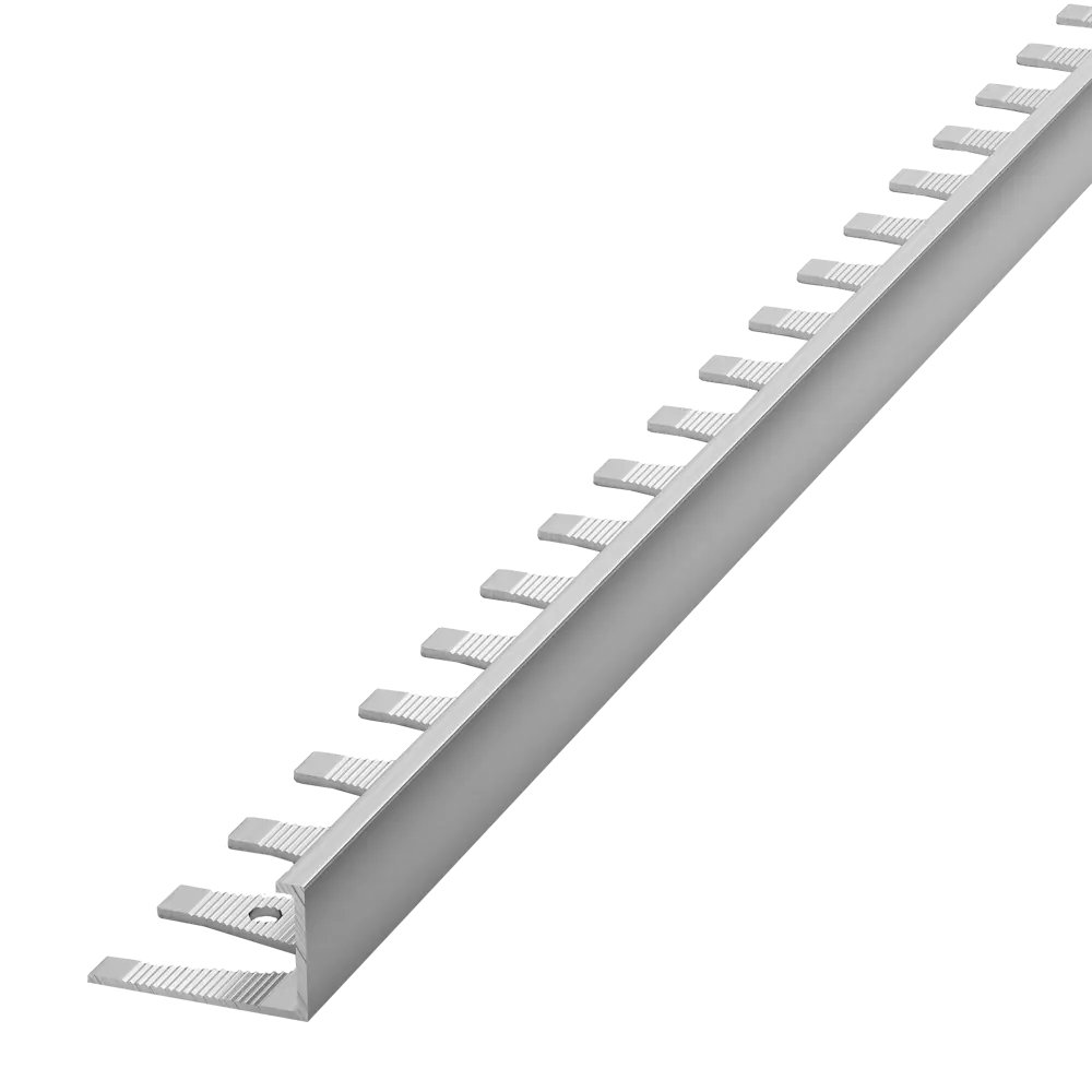 ALPROFI Окантовочный профиль для плитки сатинированный алюминиевый 84317796 STLM-0943652