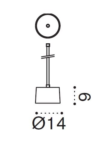 Ткань LED открытый подвесной светильник Ethimo Gaia ARCH-00022833 - Вид №22