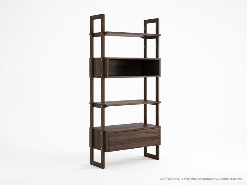 KARPENTER Открытый отдельно стоящий деревянный книжный шкаф K/wsu sun-id-1442182 - Вид №3