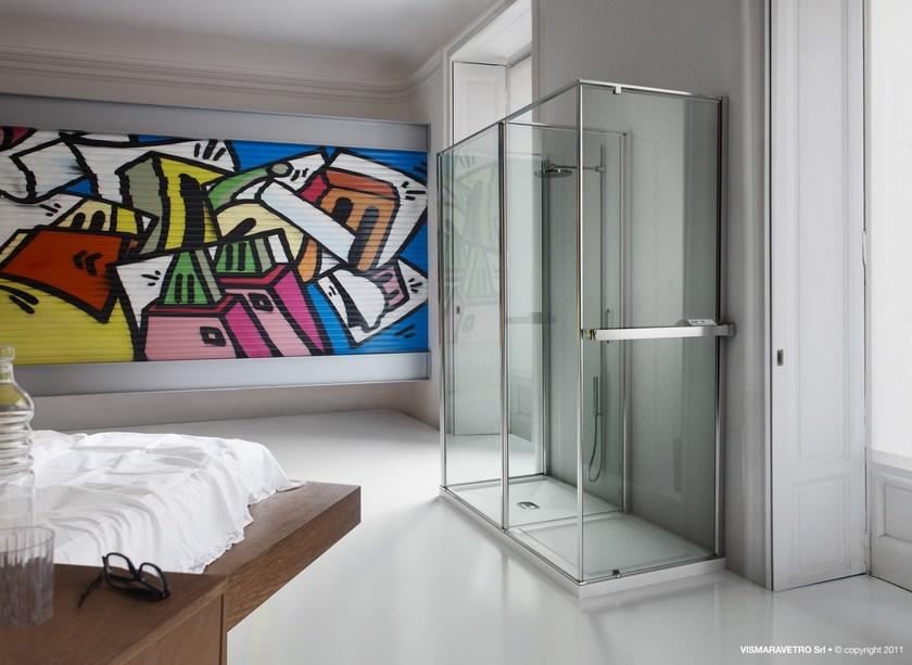 VISMARAVETRO Душевая кабина на заказ из закаленного стекла In-out sun-id-1448568 - Вид №5