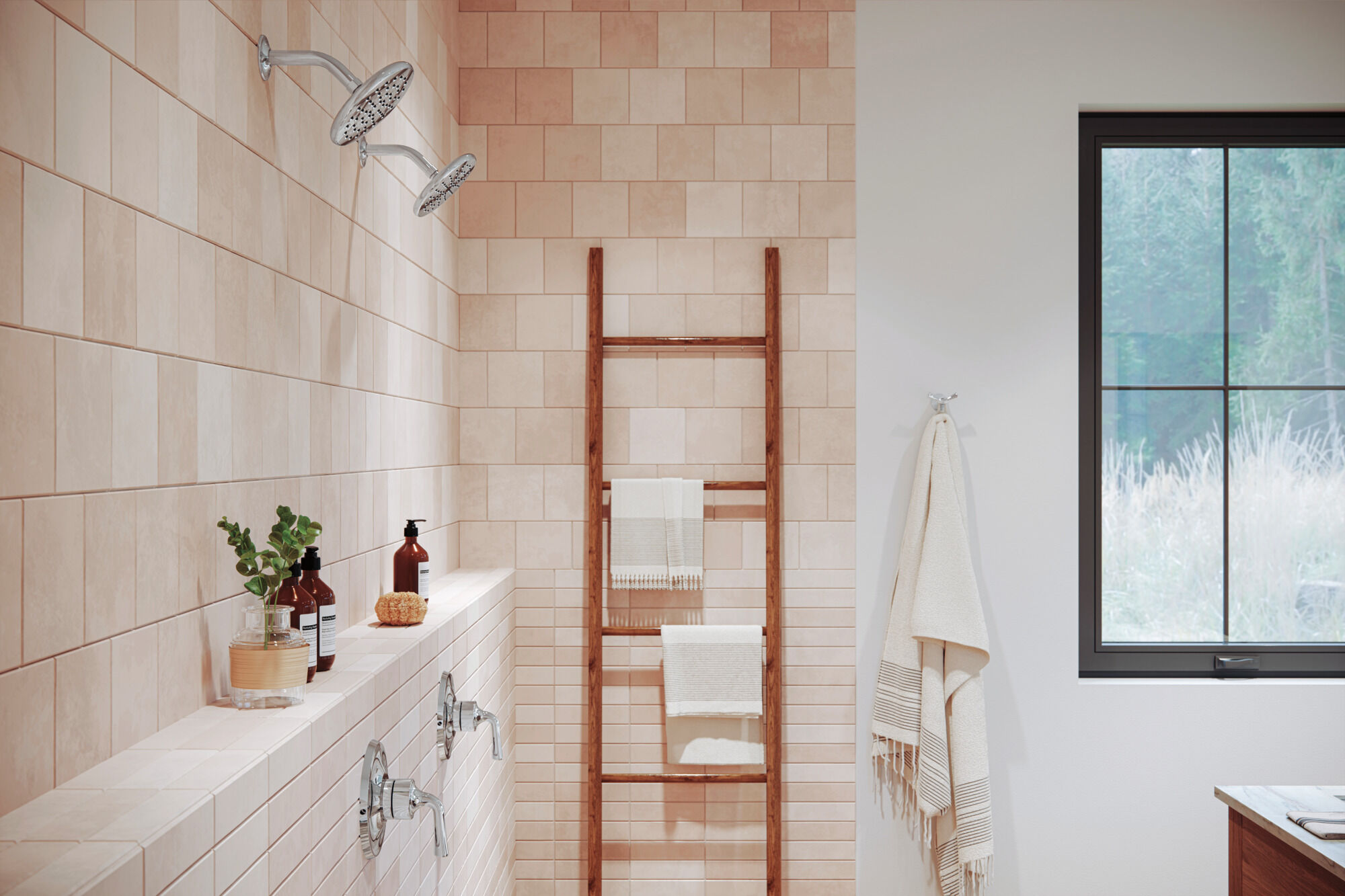 T14233 Отделка для душа Monitor 14 Series Delta Faucet Kayra Хром - Вид №5