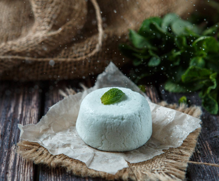 4374 Твердый шампунь "Мята" для нормальных волос Вкусляндия  - Вид №1