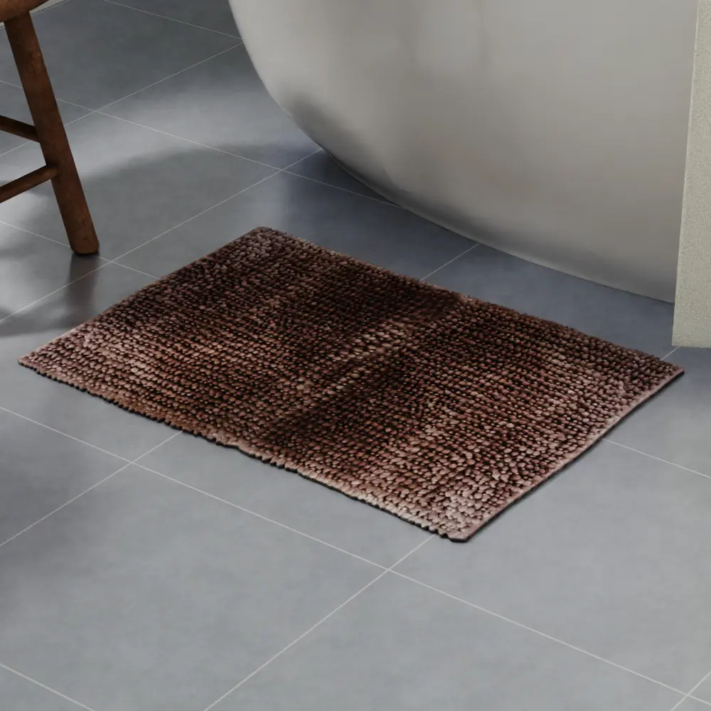 Коврик для ванной LEMER Loritani с влаговпитывающей микрофиброй 89384870 STLM-1580672