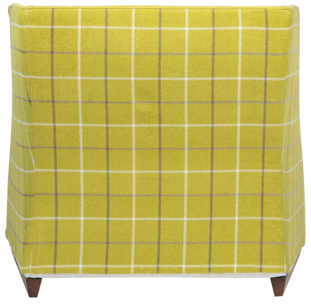 Кресло Vivienne armchair yellow checkerboard PORADA ДИЗАЙНЕРСКИЕ 011582 Желтый  - Вид №5
