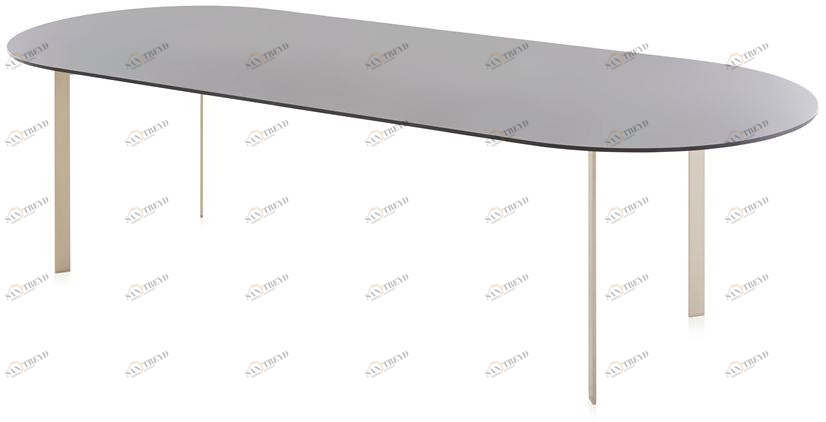 GANDIABLASCO Овальный стол из dekton® Solanas sun-id-1354788