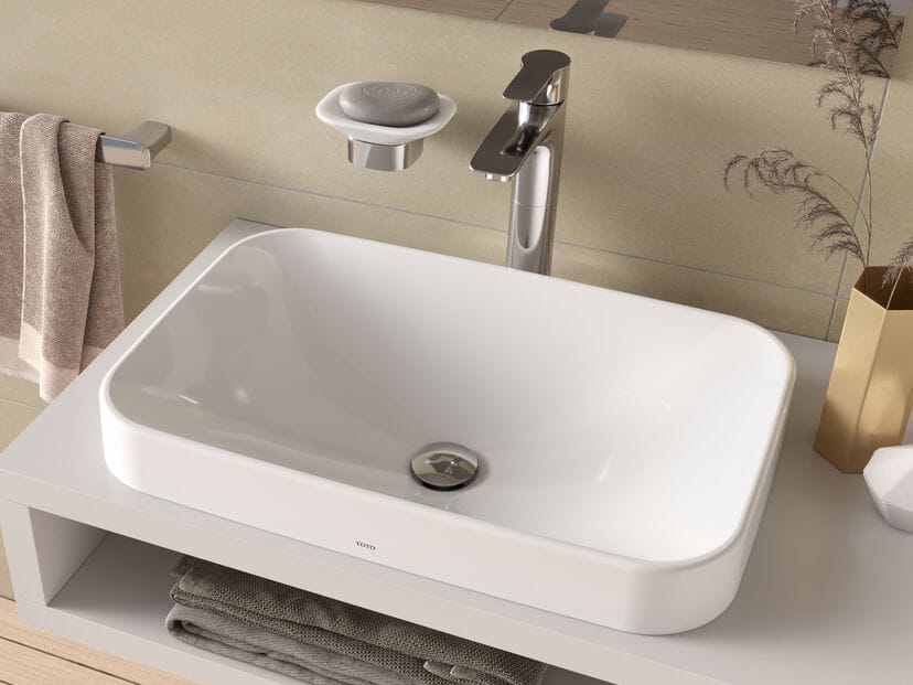 Керамическая прямоугольная столешница TOTO LF L5715E / L5716E ARCH-00147271