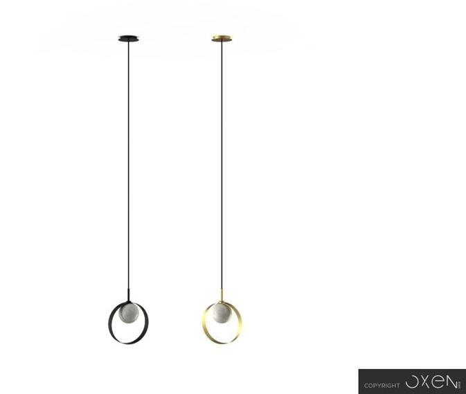 NEXO LUCE Металлический светодиодный подвесной светильник Oxen pendant lamp 7101a0-a8 - Вид №5