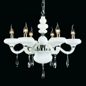 Подвесная люстра ST Luce Bambolina SL756.503.06 ST LUCE ДИЗАЙНЕРСКИЕ, BAMBOLINA 057780 Белый