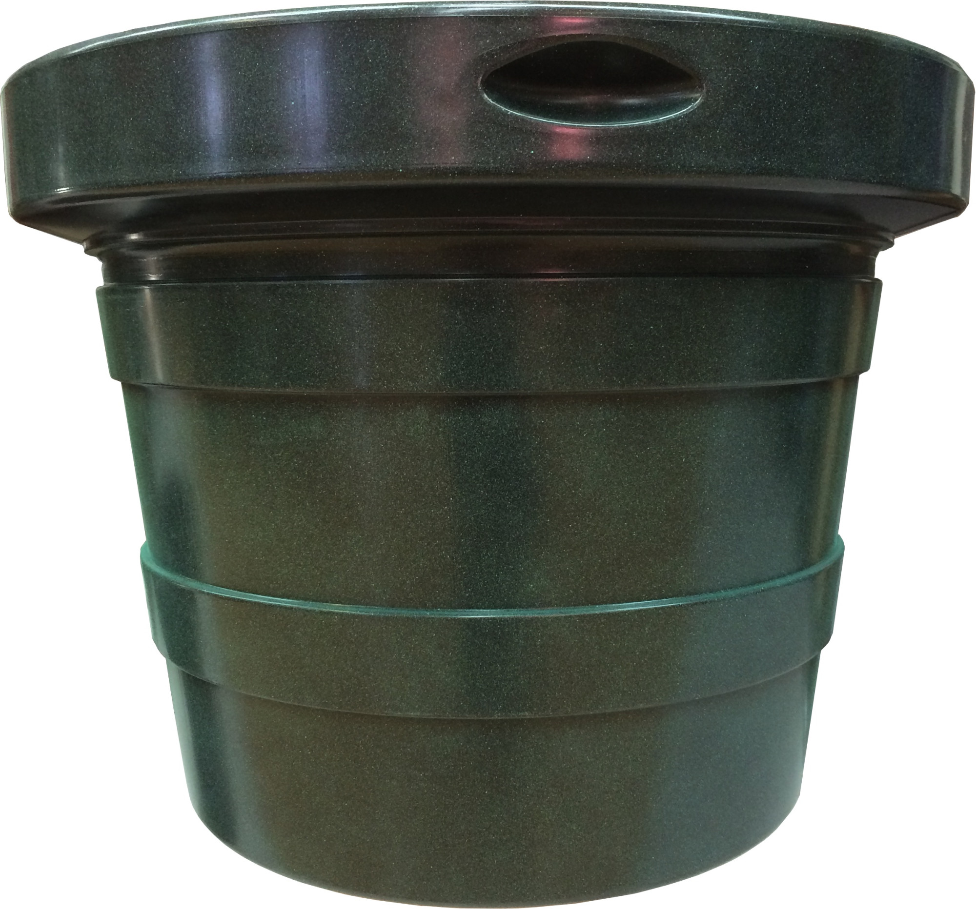 Е 90-7 Горшок-кашпо для цветов La tourelle d=55 50 Л. Е90-7 Малахит Цветочная коллекция 