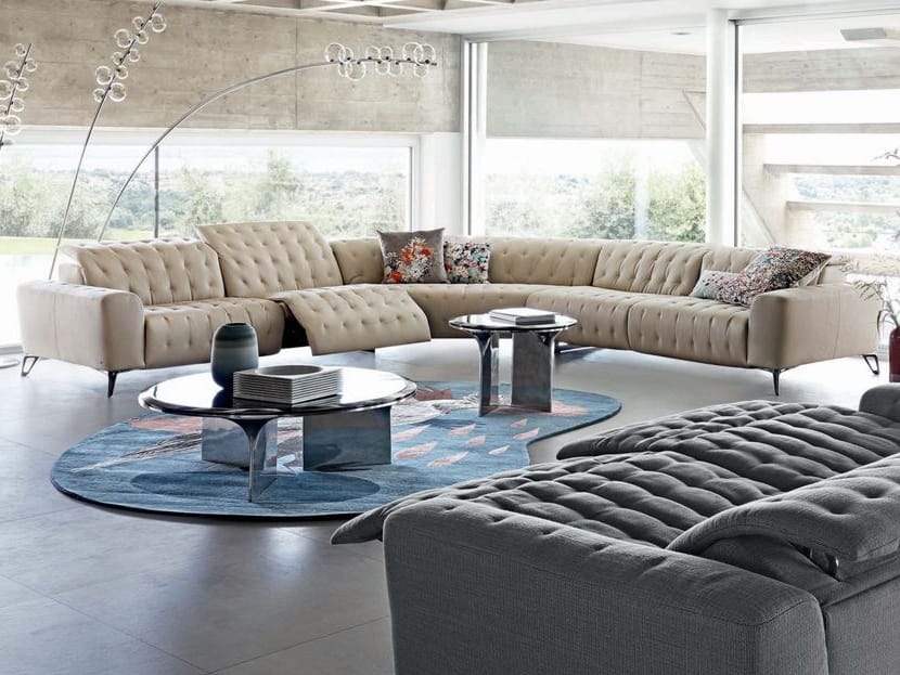 Кожаный угловой диван ROCHE BOBOIS SATELLITE 3 ARCH-00047274 - Вид №2