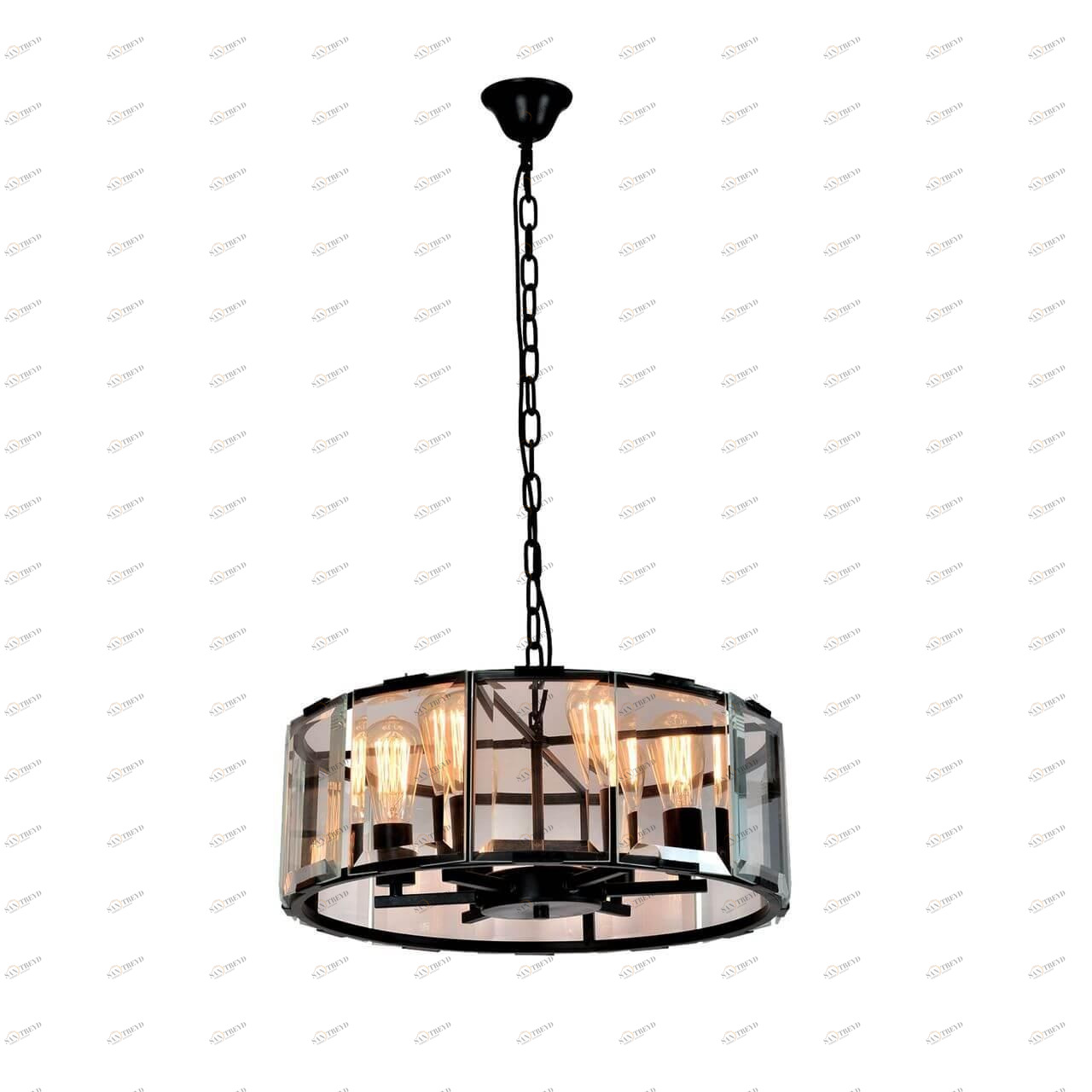 Подвесная люстра ST Luce Peltro SL276.403.07 ST LUCE ДИЗАЙНЕРСКИЕ, PELTRO 118216 Черный 