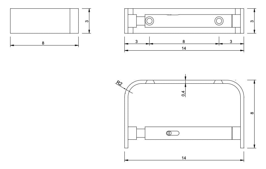 Стальной держатель рулона Nic Curve ARCH-00132939 - Вид №2