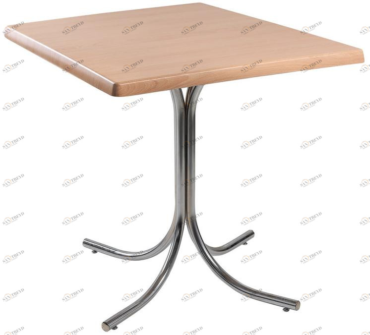 2562 Стол Rozana 80*80 Натуральный бук R-HOME 460404+170505oak_light