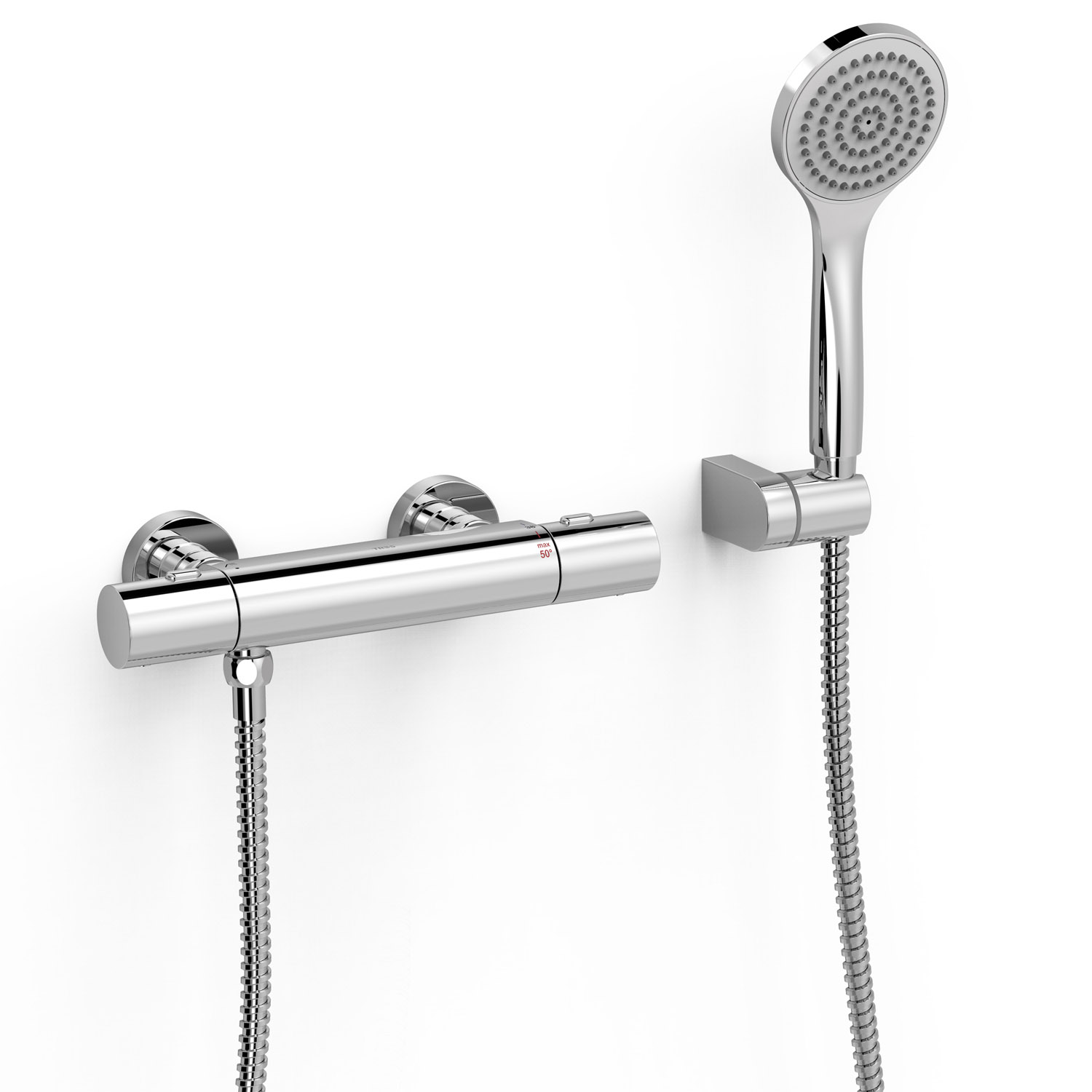 Настенный термостатический кран для душа-19016419 TRES Thermostatic