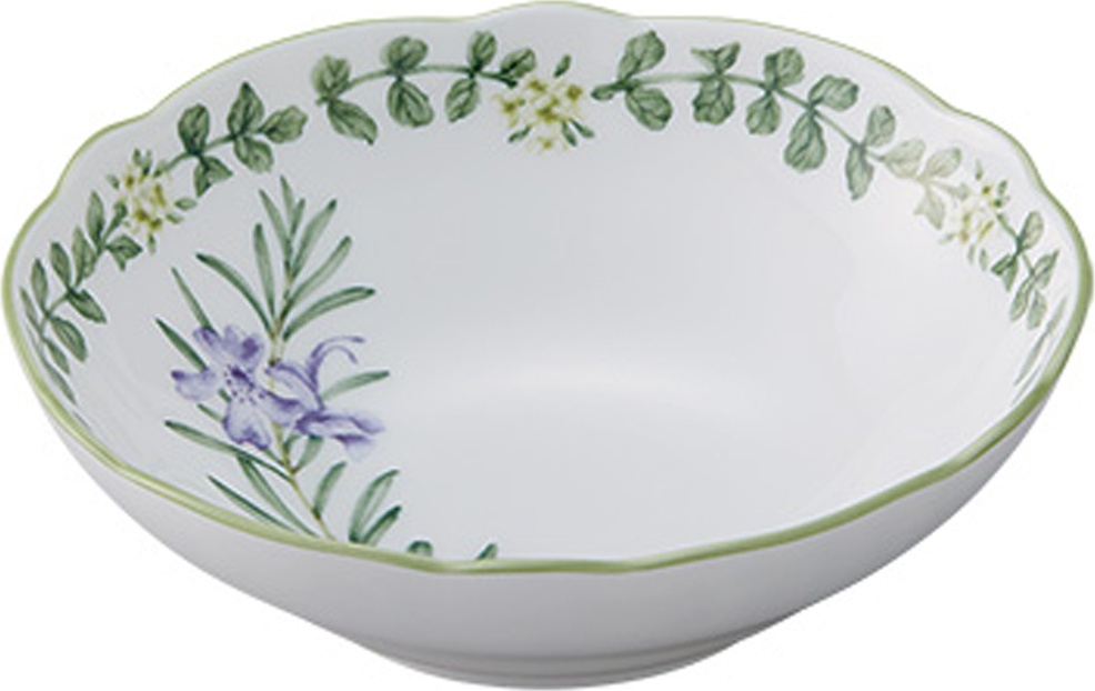 10613849 Noritake Чаша для десерта Noritake "Английские травы" 14,5см Фарфор костяной 