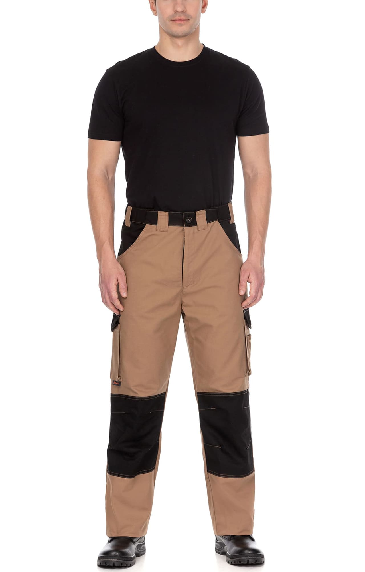 70068 Костюм  NEW бежевый с черным STATUS  Летняя спецодежда  размер 56-58/170-176  - Вид №9