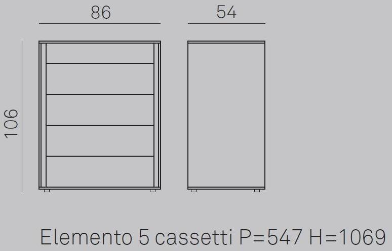 Gruppo Tomasella Комод из дуба со встроенными ручками Vip sun-id-1485769 - Вид №4