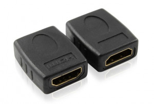 GC-CV301 Адаптер переходник hdmi-hdmi gc- cv301 hdmi тип а 19f af / тип а 19f af , золотой разъем, пакет Greenconnect