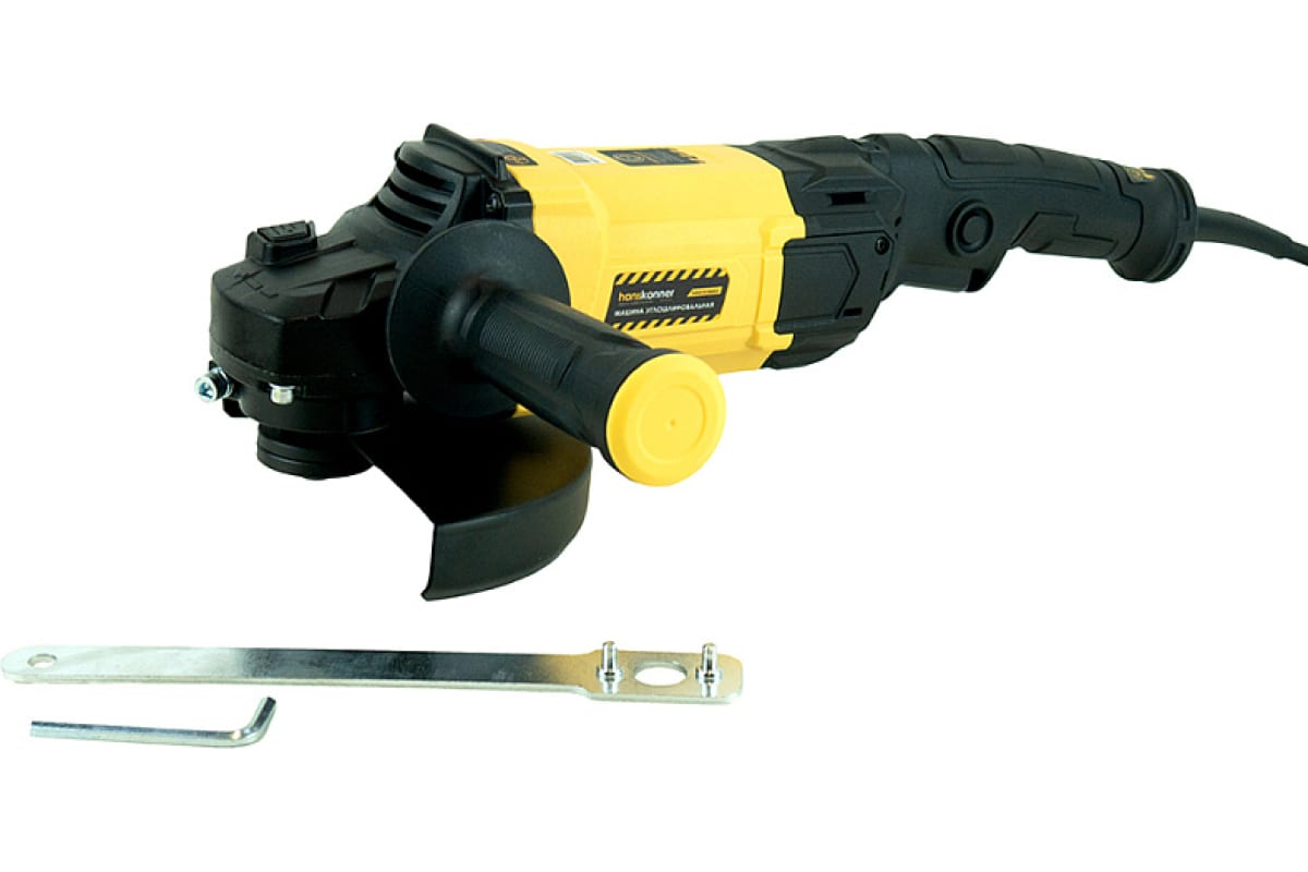 Углошлифовальная машина (УШМ) Hanskonner HAG16180EC 9965187 STDN-0105754 - Вид №17