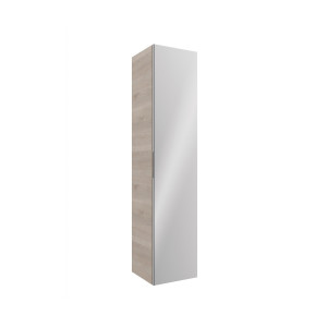 26864 SALGAR Колонна АЛЬЯНС 1600 двусторонняя 1 зеркальная дверца NATURAL 350 x 1600 x 349 мм Естественный