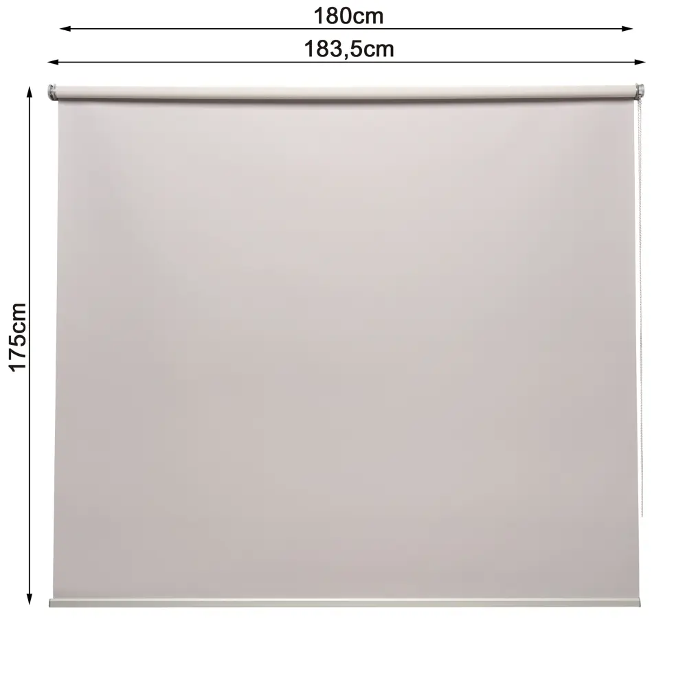 Штора рулонная блэкаут Inspire Belem 180x175 см светло-серая Granit 5 82689396 STLM-2014798 - Вид №2