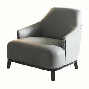 Casamilano Кожаное кресло с подлокотниками Arne