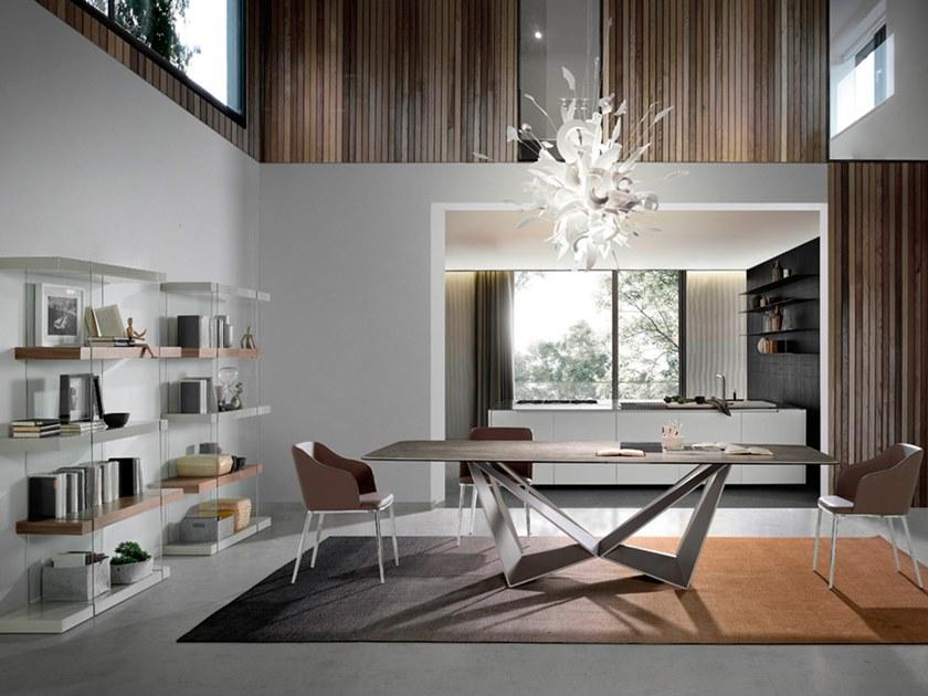 Angel Cerdá Стул из кожзаменителя с подлокотниками New chair 4022 f3201 Angel Cerda - Вид №6