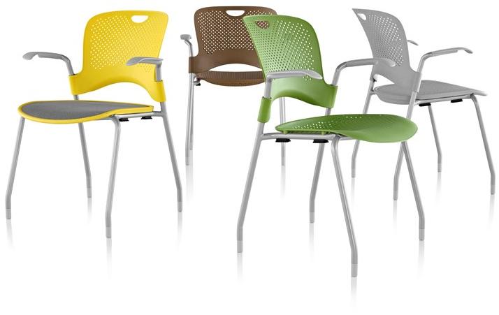 Herman Miller Штабелируемый стул nylon® с подлокотниками Caper sun-id-1376593 - Вид №7